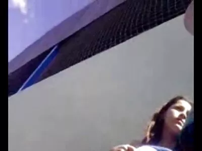 Bombastische Latina gespietst op een  enorme lul en ruw gehamerd